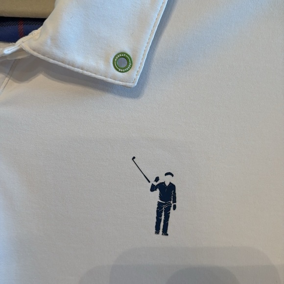 William Murray Golf Preppy Short Sl eve Shirt Sz L - Picture 2 of 7